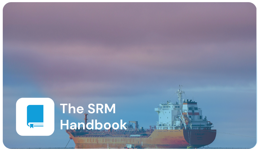 Cover image of the SRM Handbook for improving supplier relationship management practices