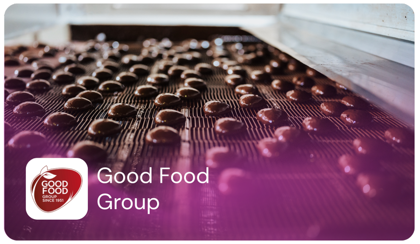 Case study image representing Good Food Group’s supplier and food production operations