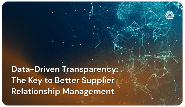data-driven supplier transparency