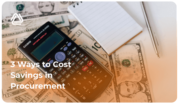 Illustration representing cost saving strategies in procurement