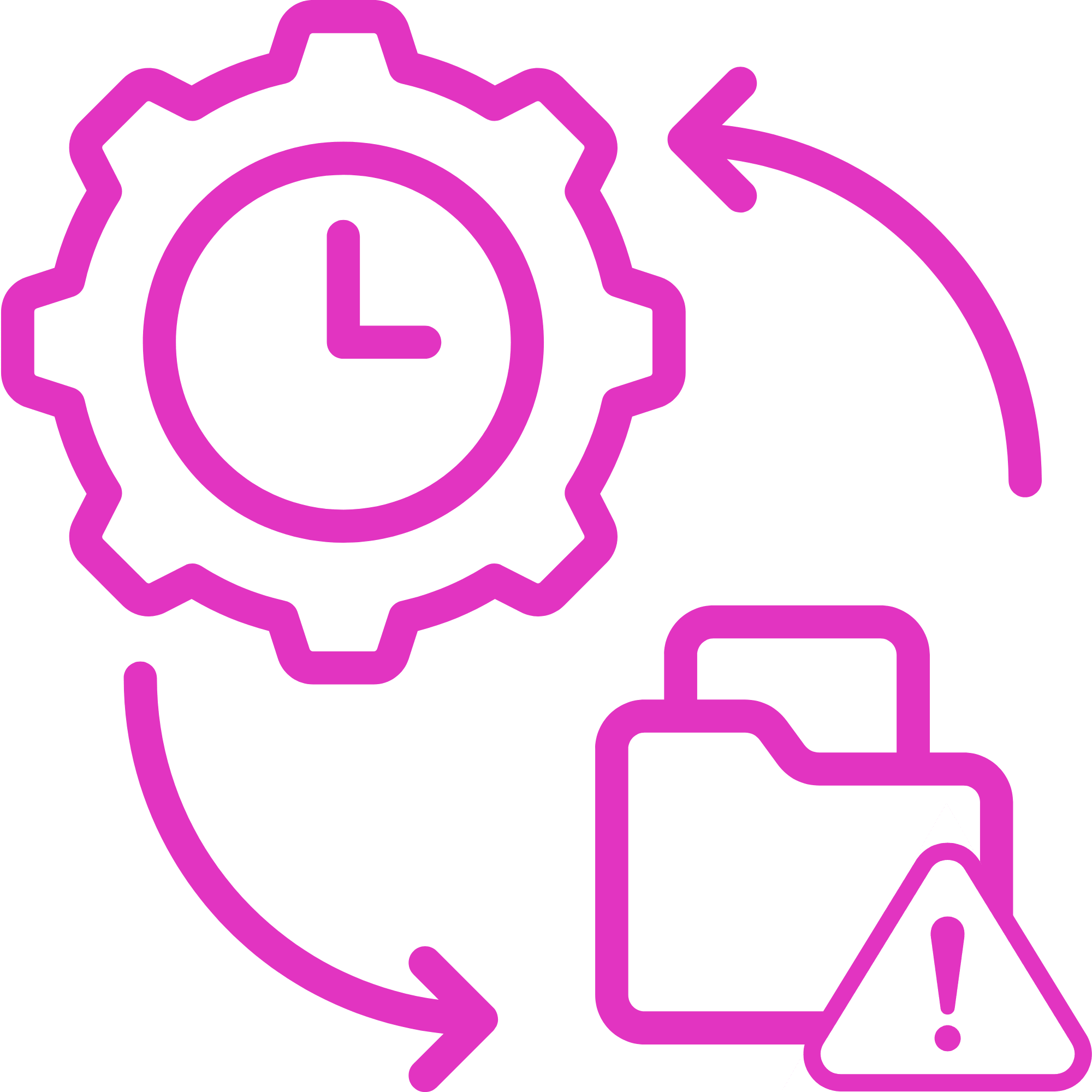 Icon showcasing how reactive risk can cause errors
